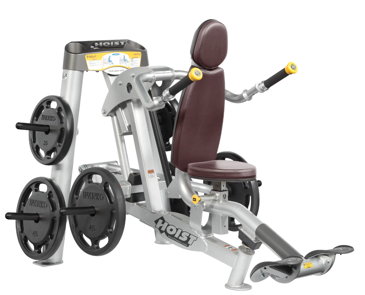 Hoist Fitness ROC IT RPL5101 Plate Loaded Seated Dip RPL-5101 - Fitness Outlet