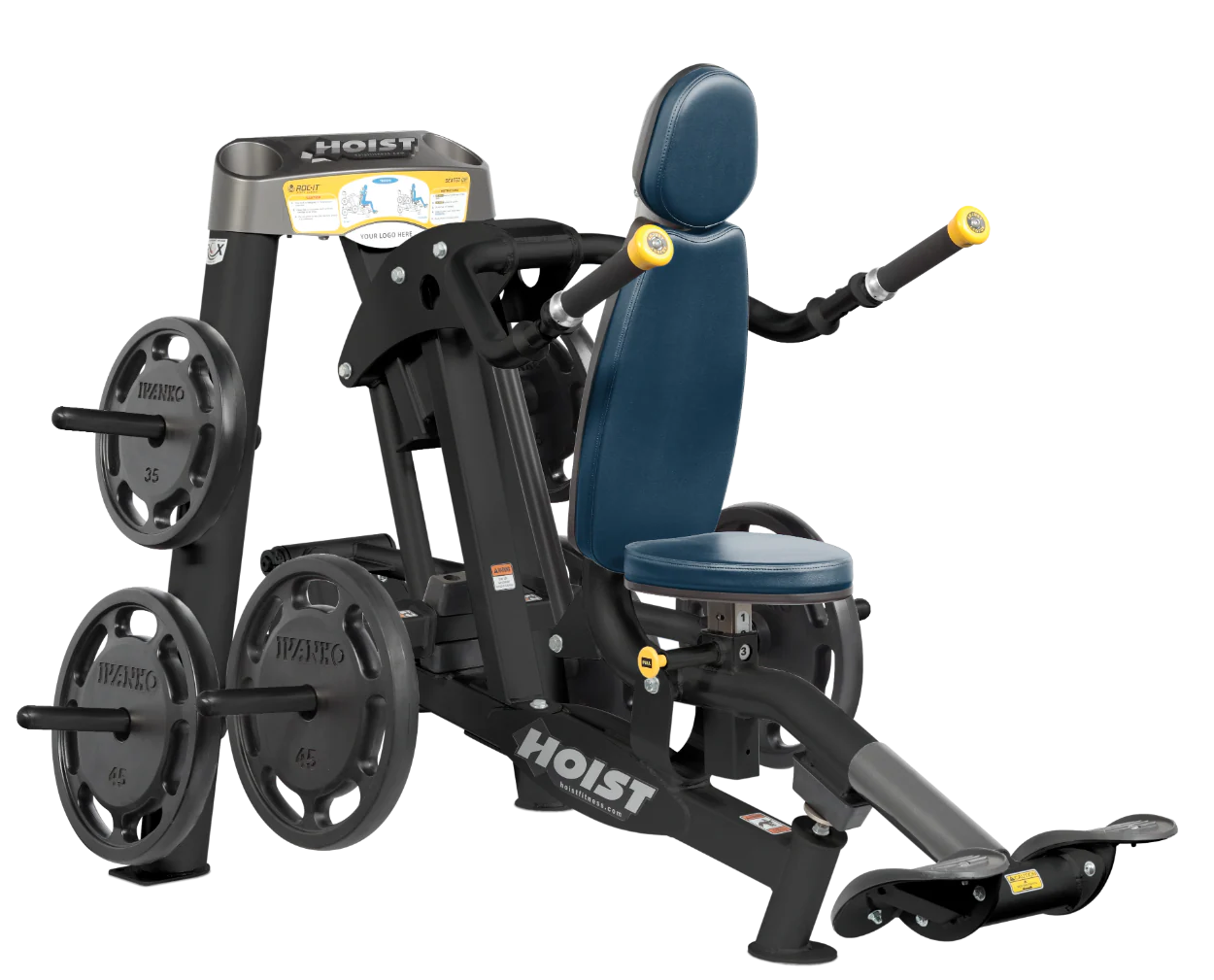 Hoist Fitness ROC IT RPL5101 Plate Loaded Seated Dip RPL-5101 - Fitness Outlet