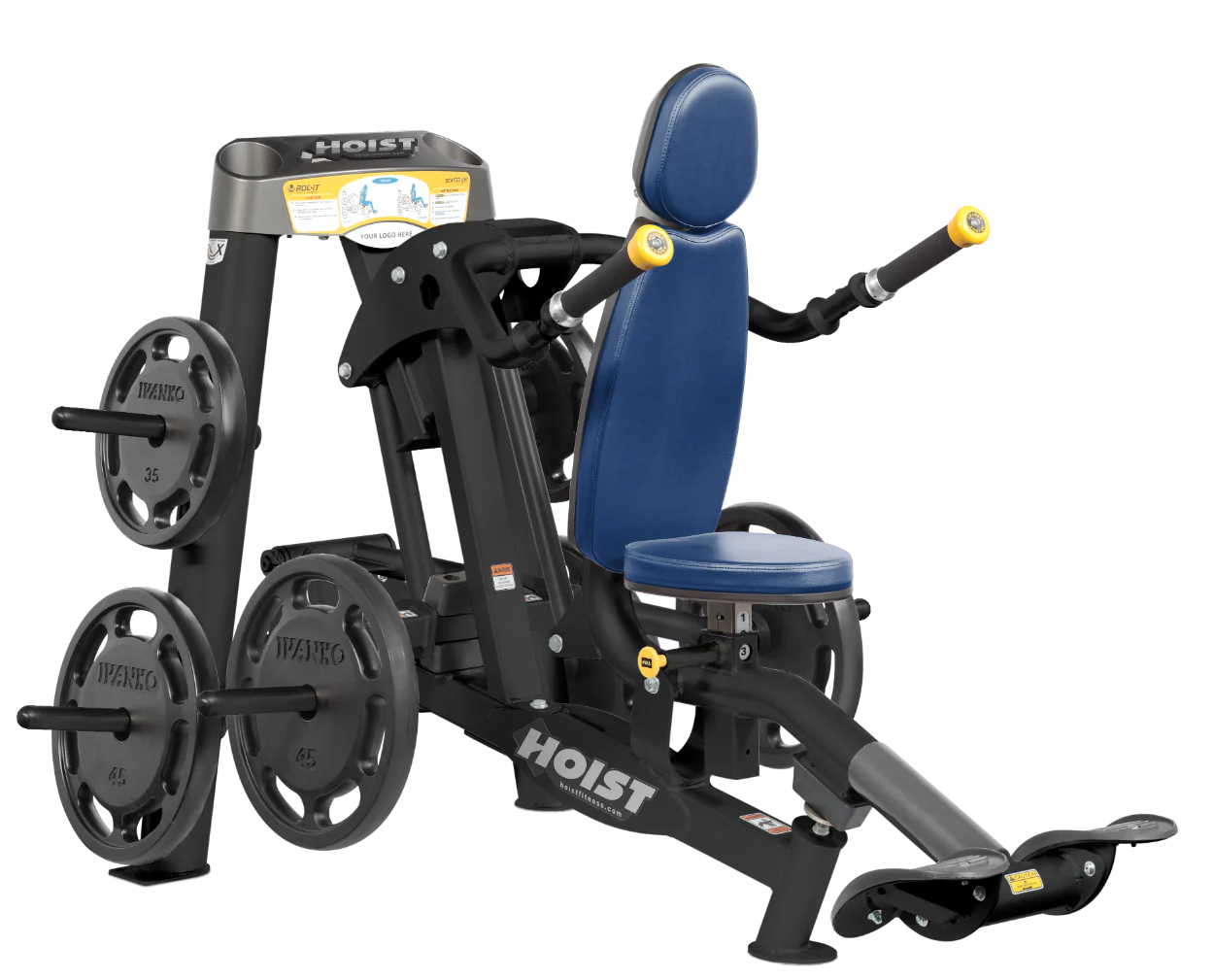 Hoist Fitness ROC IT RPL5101 Plate Loaded Seated Dip RPL-5101 - Fitness Outlet