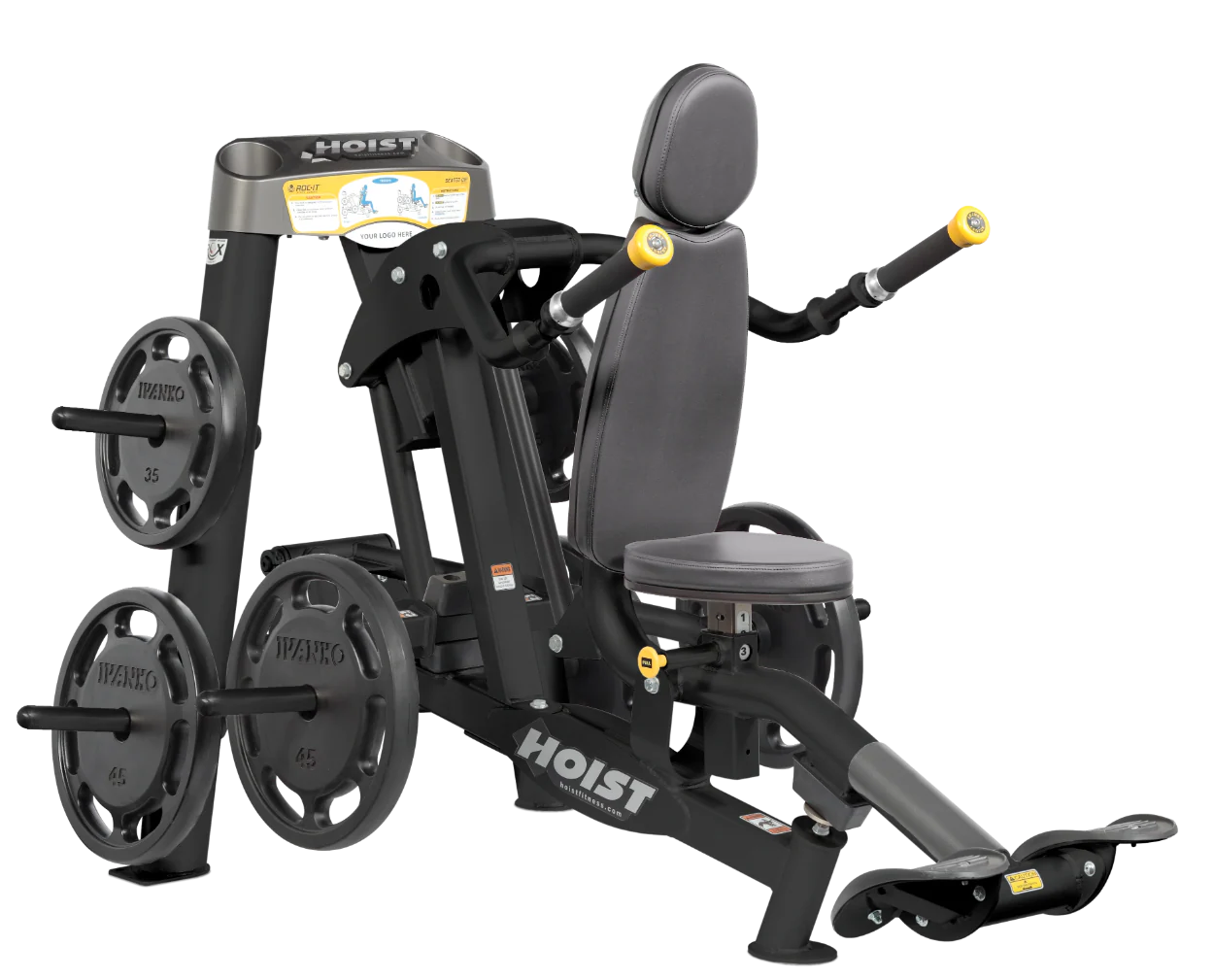 Hoist Fitness ROC IT RPL5101 Plate Loaded Seated Dip RPL-5101 - Fitness Outlet
