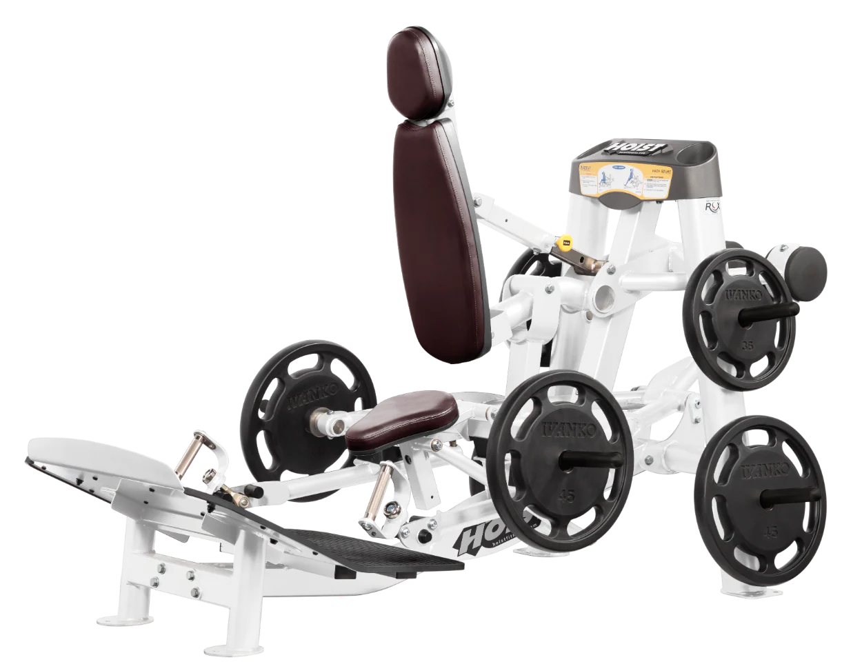 Hoist Fitness ROC IT RPL5356 Plate Loaded Hack Squat Dead Lift Shrug RPL-5356 - Fitness Outlet