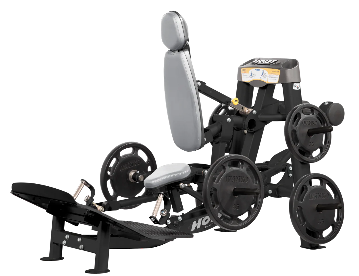 Hoist Fitness ROC IT RPL5356 Plate Loaded Hack Squat Dead Lift Shrug RPL-5356 - Fitness Outlet
