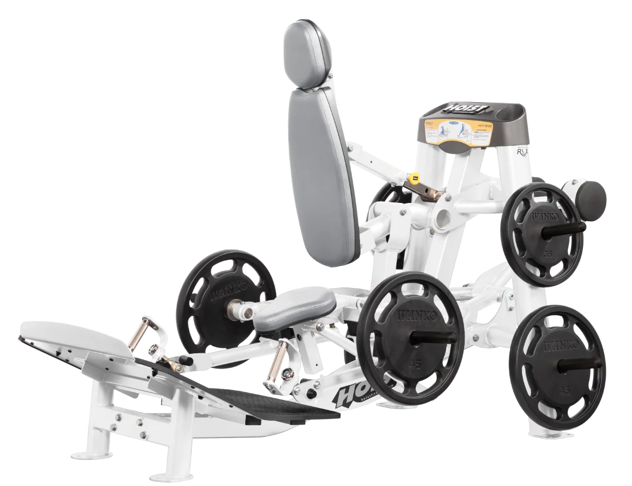 Hoist Fitness ROC IT RPL5356 Plate Loaded Hack Squat Dead Lift Shrug RPL-5356 - Fitness Outlet