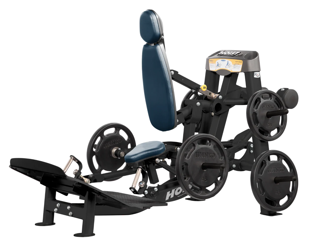 Hoist Fitness ROC IT RPL5356 Plate Loaded Hack Squat Dead Lift Shrug RPL-5356 - Fitness Outlet