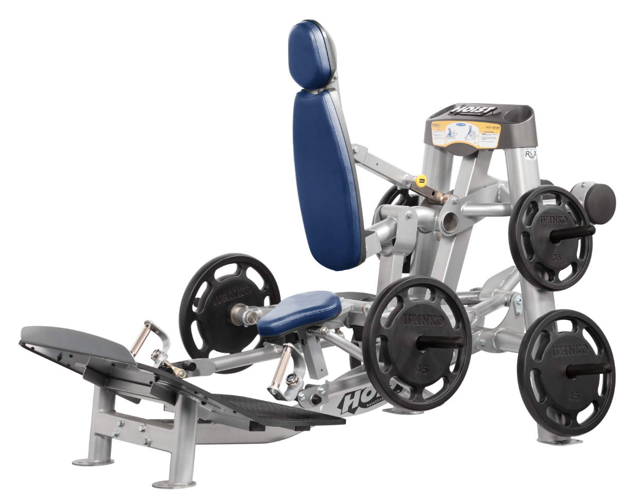 Hoist Fitness ROC IT RPL5356 Plate Loaded Hack Squat Dead Lift Shrug RPL-5356 - Fitness Outlet