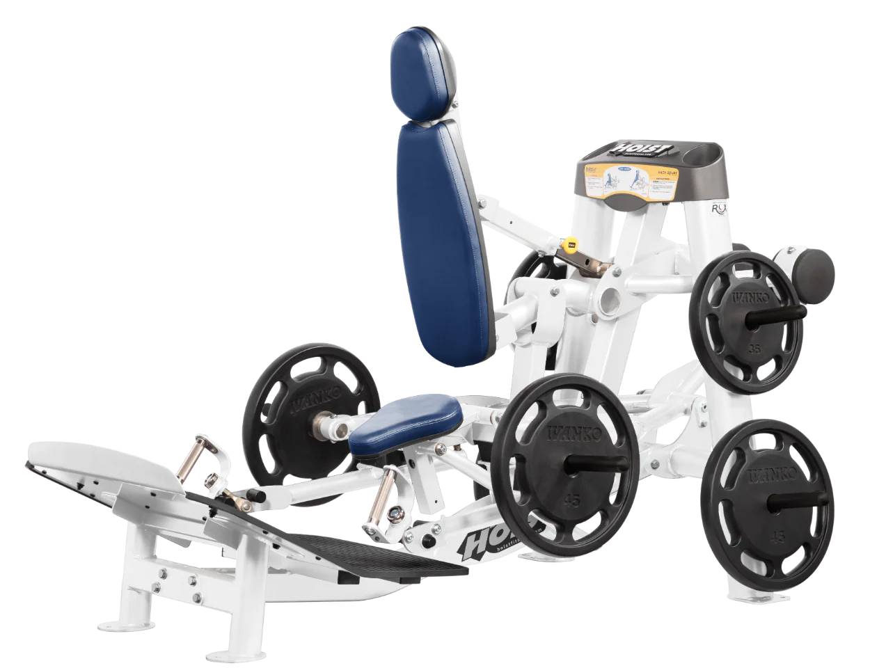 Hoist Fitness ROC IT RPL5356 Plate Loaded Hack Squat Dead Lift Shrug RPL-5356 - Fitness Outlet