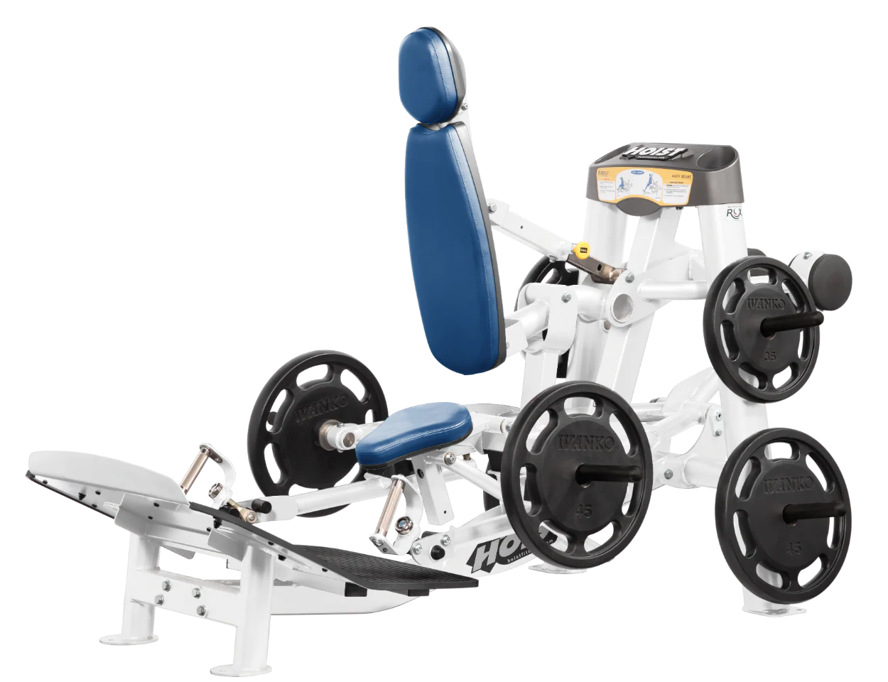 Hoist Fitness ROC IT RPL5356 Plate Loaded Hack Squat Dead Lift Shrug RPL-5356 - Fitness Outlet