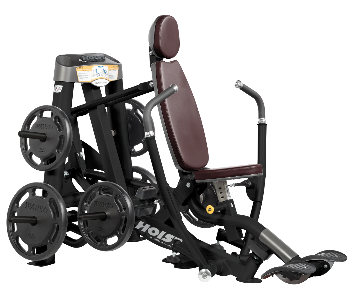 Hoist Fitness ROC IT RPL5305 Plate Loaded Decline Chest Press RPL-5305 - Fitness Outlet