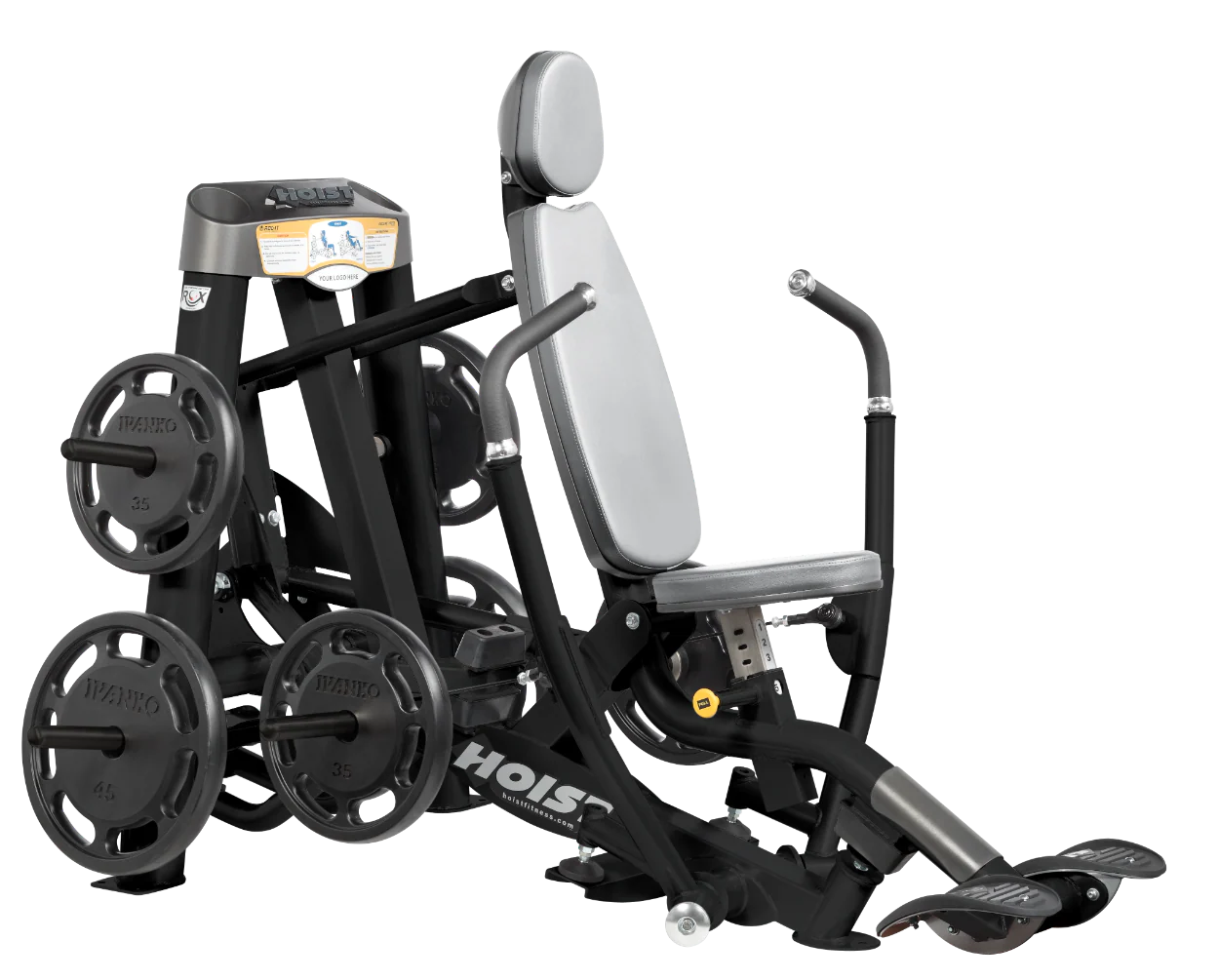 Hoist Fitness ROC IT RPL5305 Plate Loaded Decline Chest Press RPL-5305 - Fitness Outlet