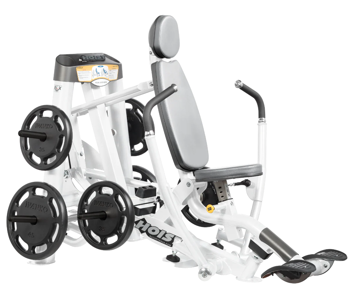 Hoist Fitness ROC IT RPL5305 Plate Loaded Decline Chest Press RPL-5305 - Fitness Outlet