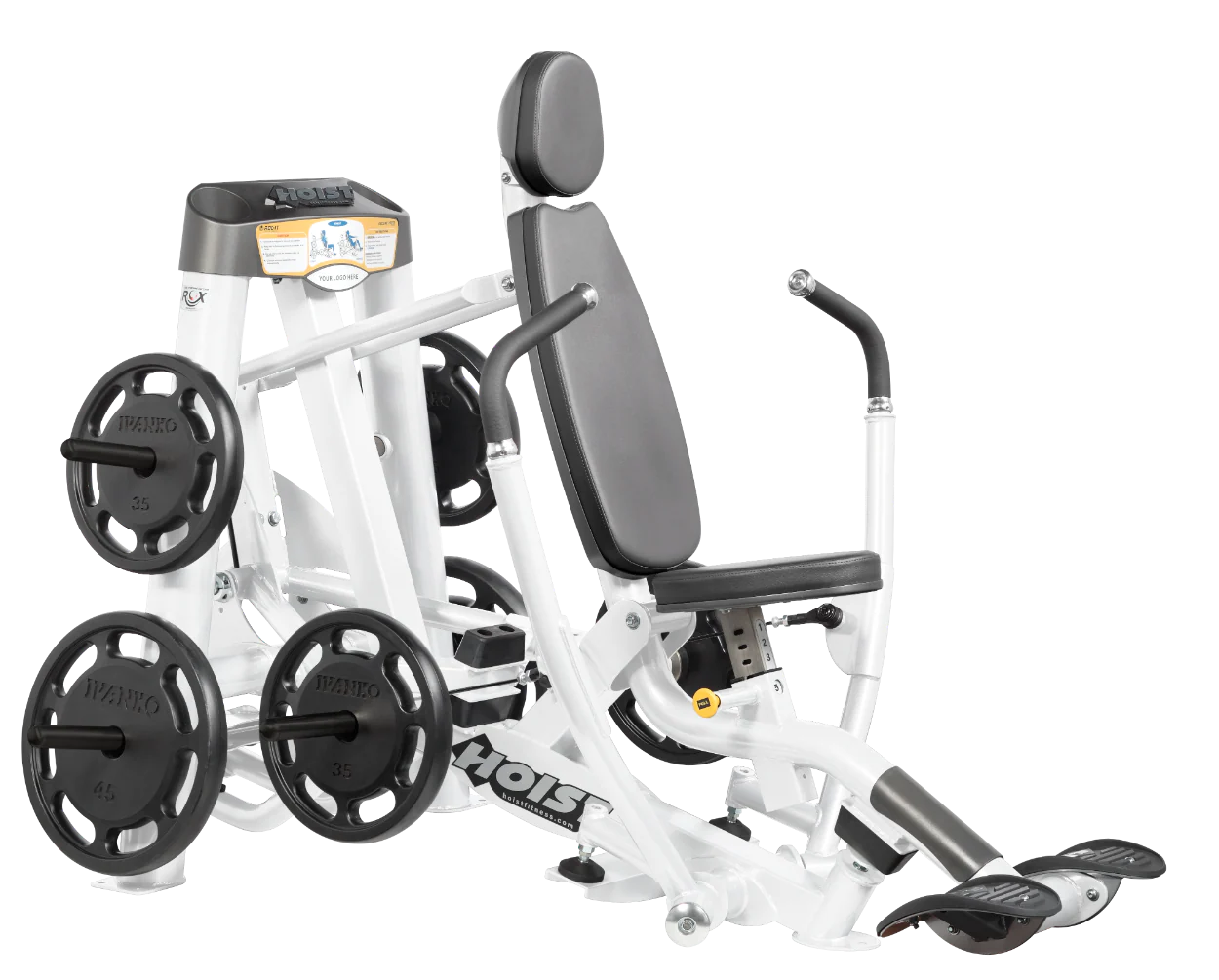 Hoist Fitness ROC IT RPL5305 Plate Loaded Decline Chest Press RPL-5305 - Fitness Outlet