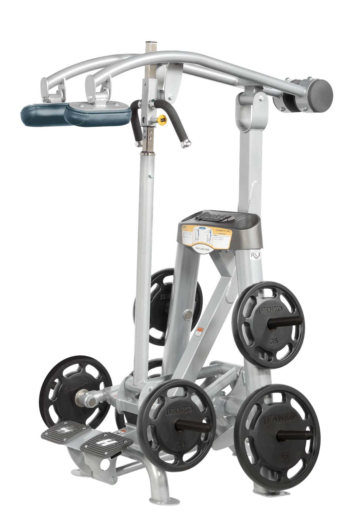 Hoist Fitness ROC IT RPL 5405 Plate Loaded Standing Calf Raise RPL-5405 - Fitness Outlet