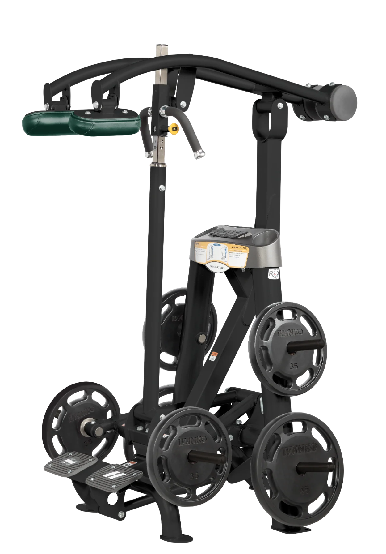 Hoist Fitness ROC IT RPL 5405 Plate Loaded Standing Calf Raise RPL-5405 - Fitness Outlet