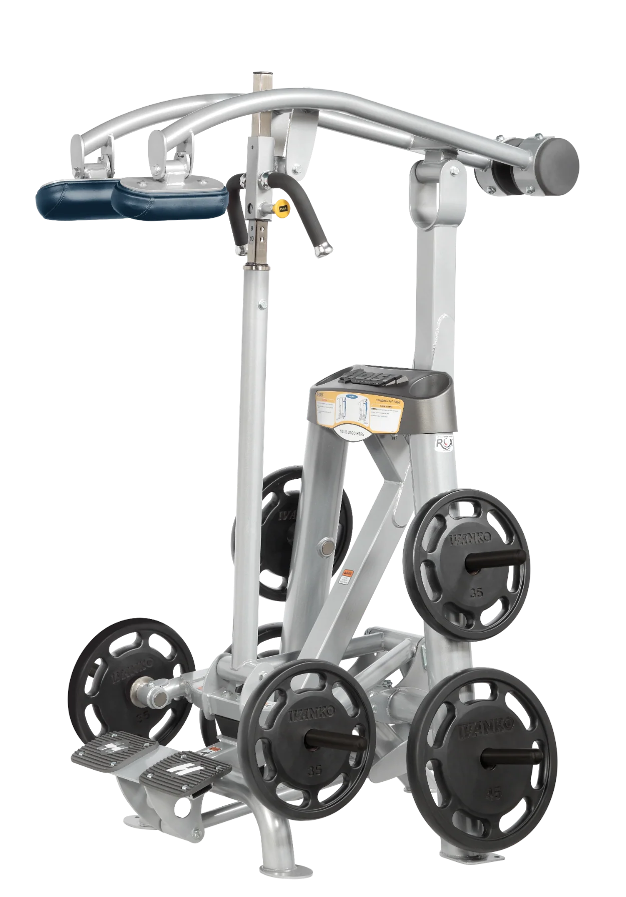 Hoist Fitness ROC IT RPL 5405 Plate Loaded Standing Calf Raise RPL-5405 - Fitness Outlet