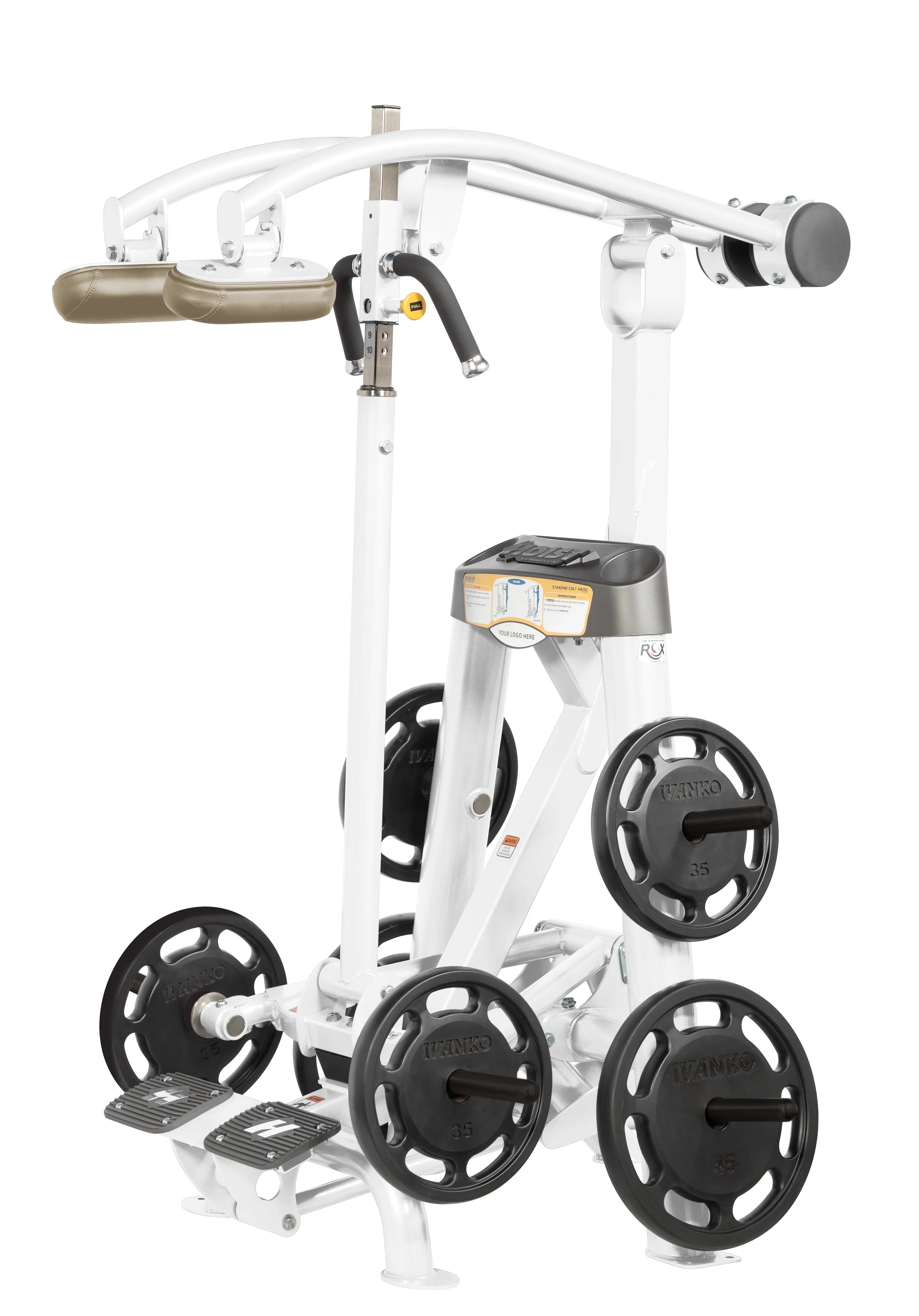 Hoist Fitness ROC IT RPL 5405 Plate Loaded Standing Calf Raise RPL-5405