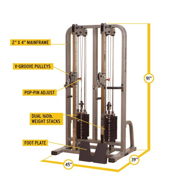 Proclub Line Dual Cable Column