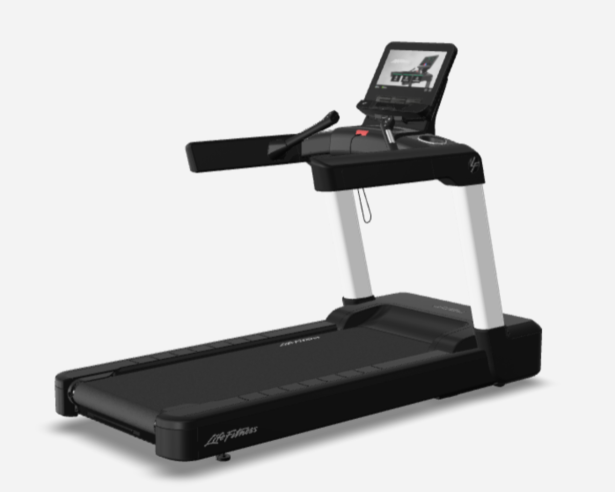 Life Fitness Integrity+ Treadmill - SE416 and Diamond White