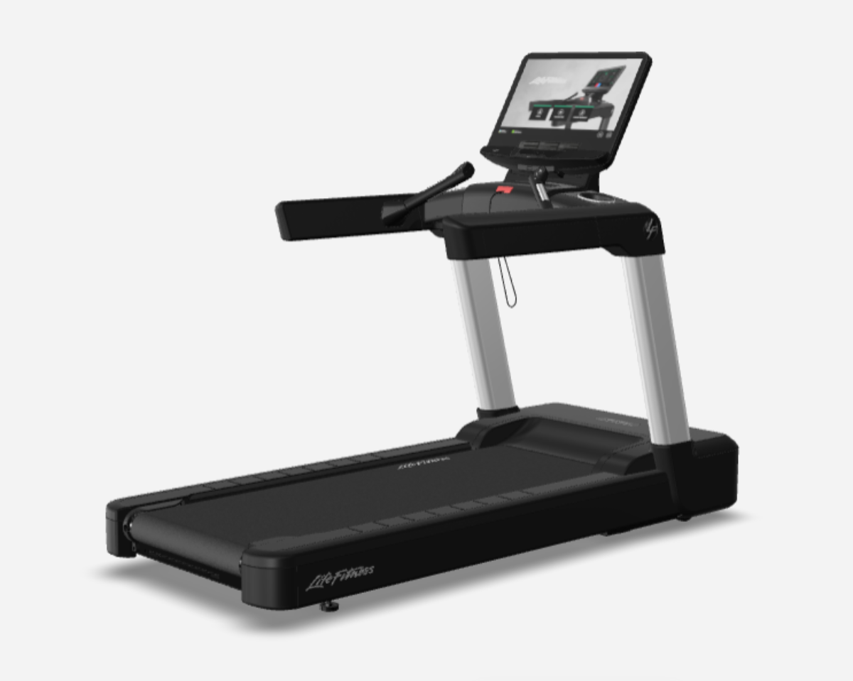 Life Fitness Integrity+ Treadmill - SE416 and Artic Silver