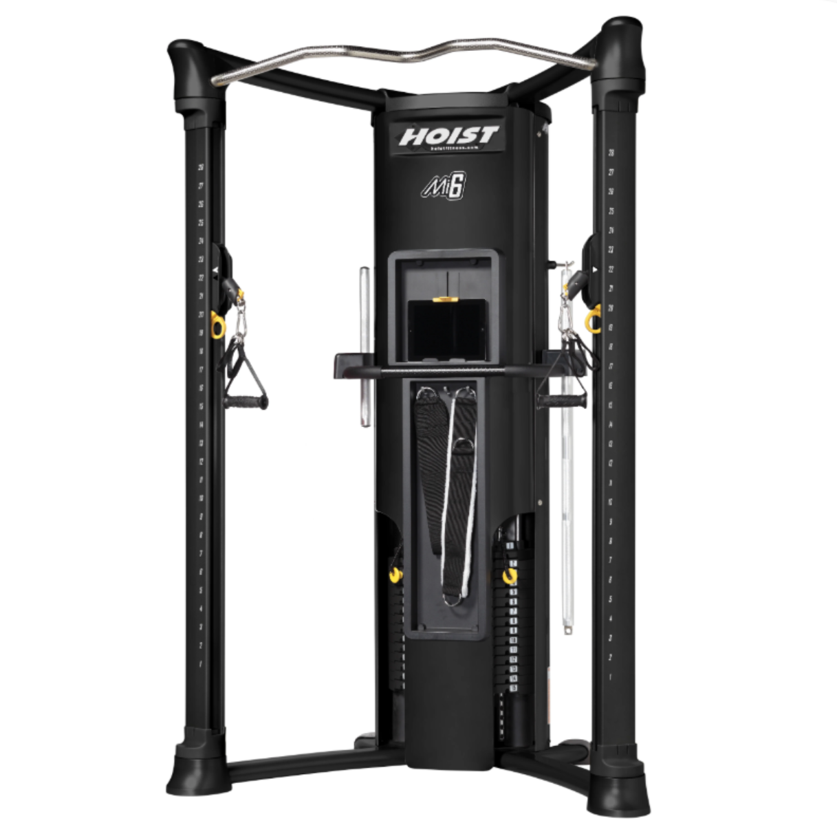 Hoist Fitness Mi6 Functional Training System - New Black Frame - FITNESS OUTLET