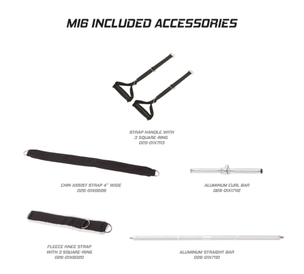 Hoist Fitness Mi6 Functional Training System - New Black Frame - FITNESS OUTLET