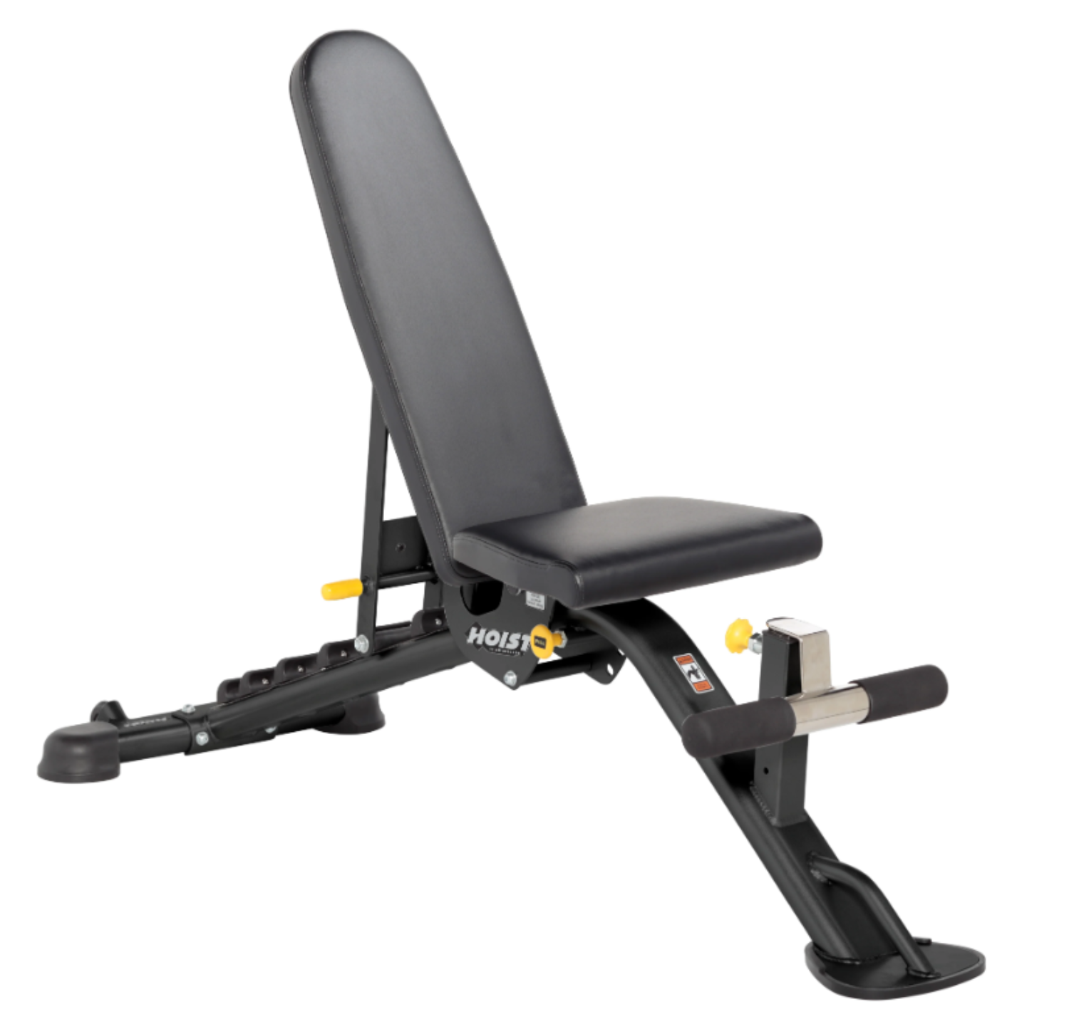 Hoist Fitness HF5165 7-Position F.I.D. Bench - New Matte Black Color - FITNESS OUTLET
