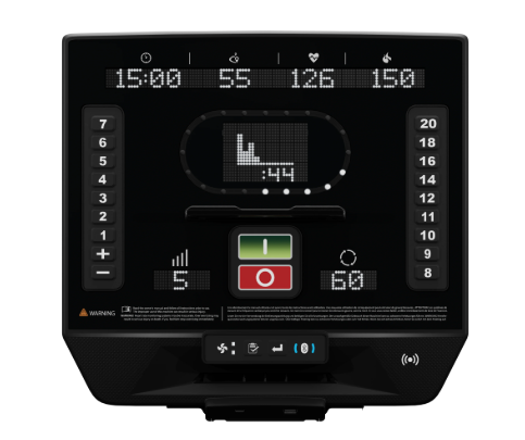 Star Trac 8 Series Upright Bike - FITNESS OUTLET