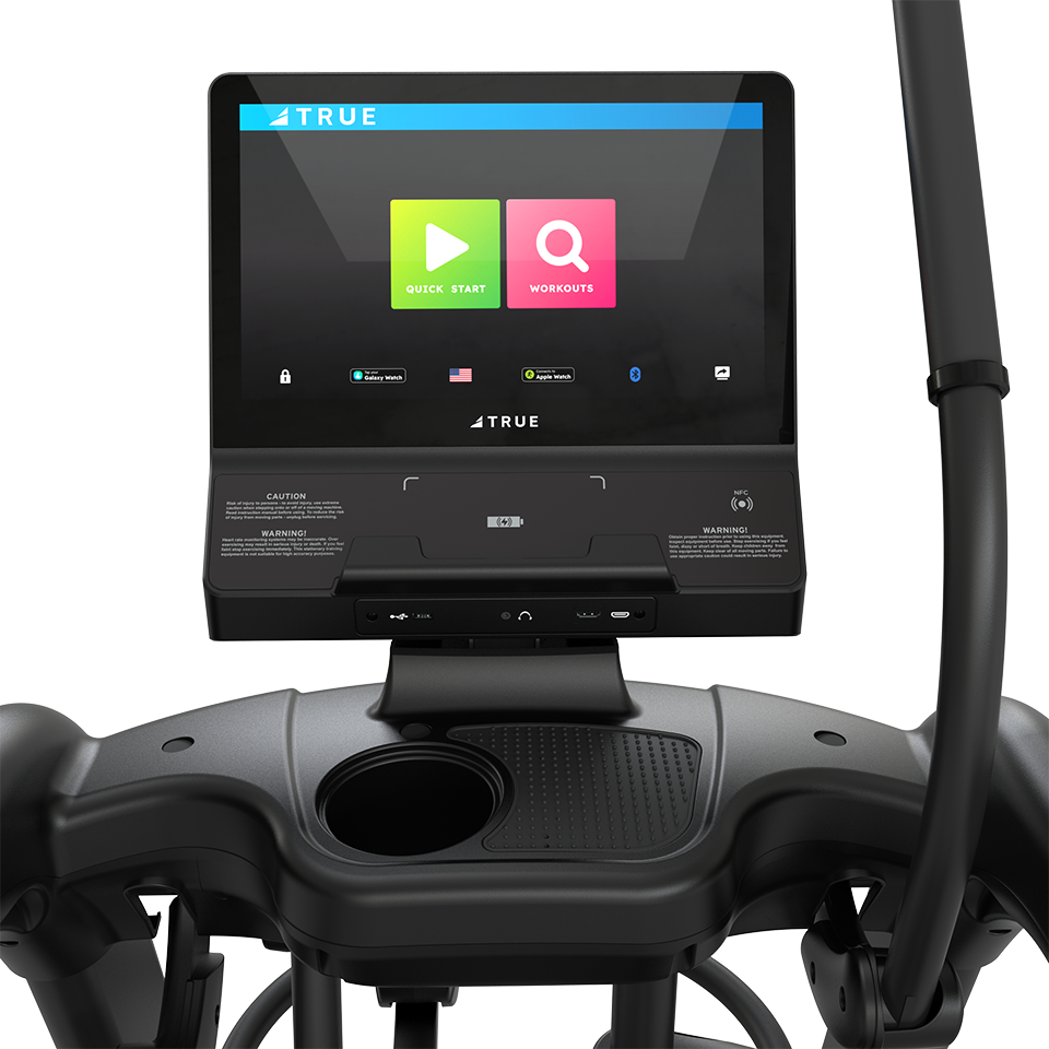 True Fitness Gravity Elliptical - Unite 16" Console