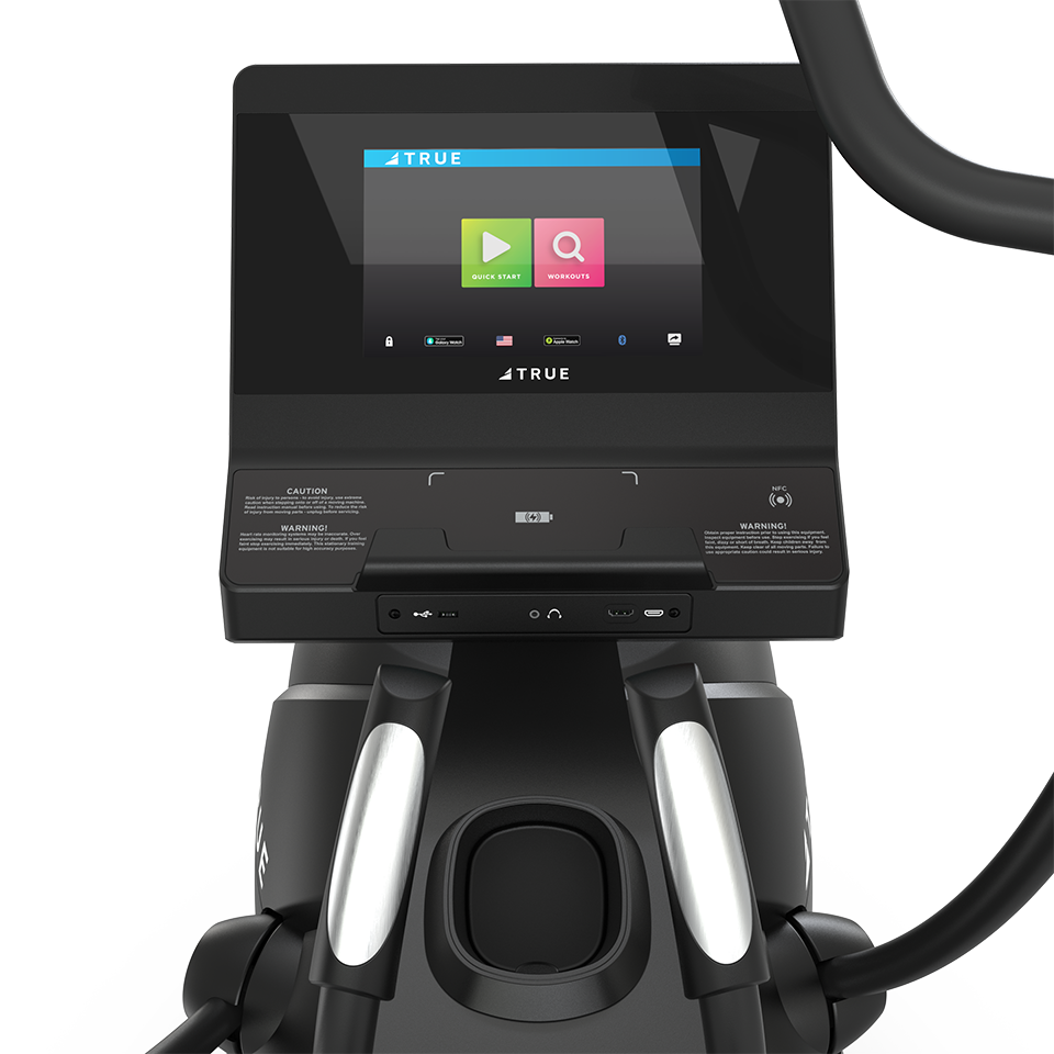 True Fitness Gravity Cross Trainer - 10" Touch Screen Console