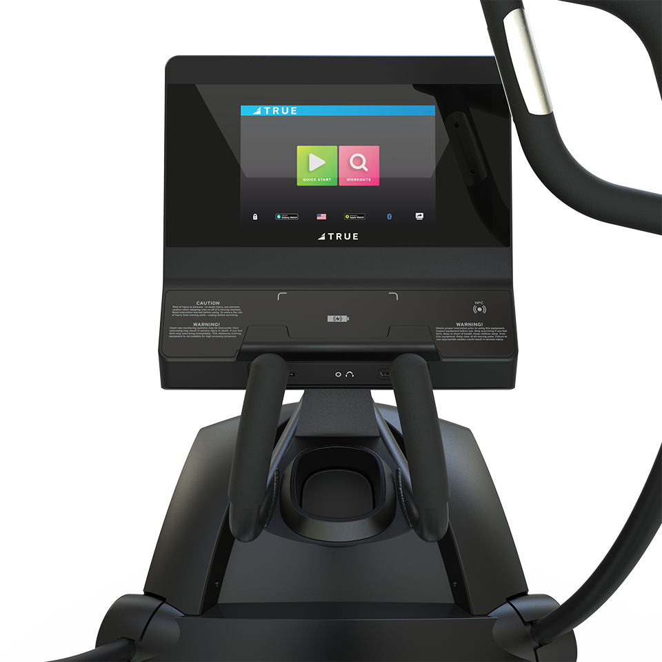 True Fitness LateralX Elliptical - Unite 10" touchscreen console