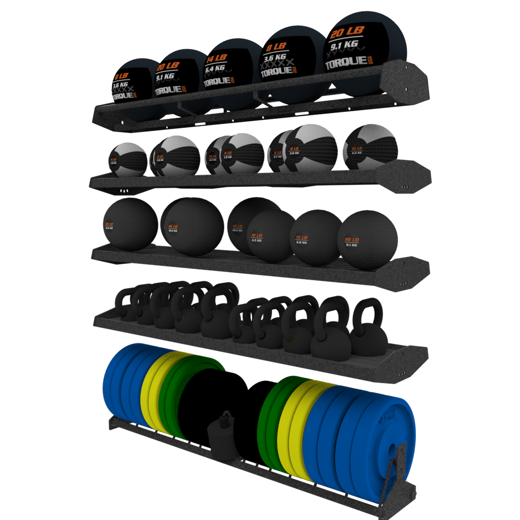 Torque 6 Ft (1.8 M) Accessory/Bumper Bookshelf Storage Module - ACCESSORIES NOT INCLUDED