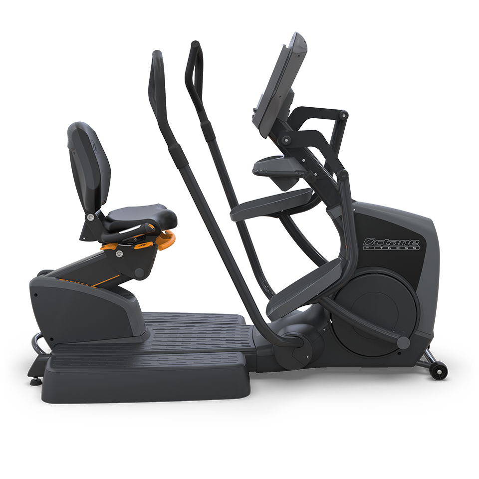 Octane Fitness XR6000S Recumbent Elliptical Cross Trainer with Swivel Seat