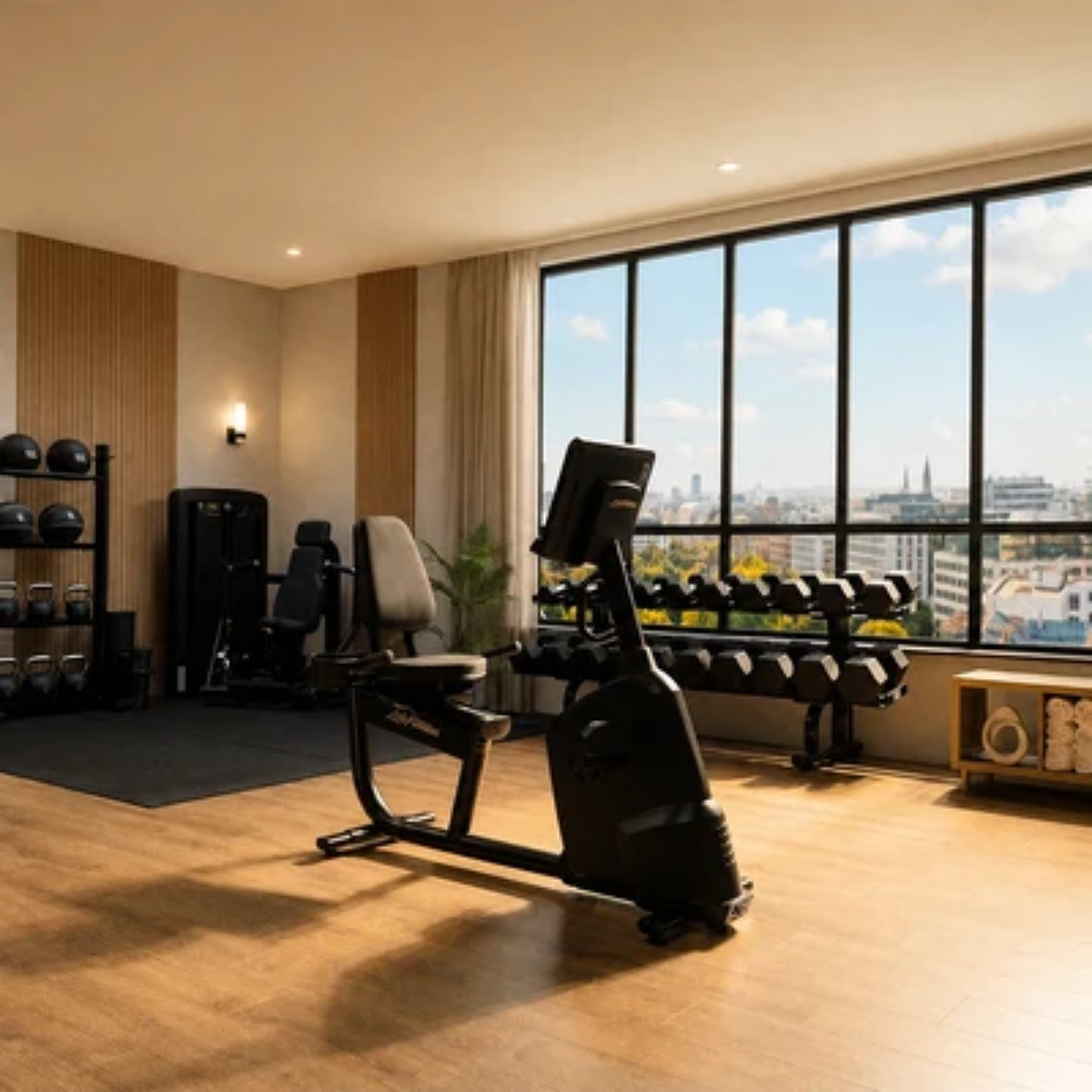 Life Fitness Atmos Recumbent Bike - Home Edition