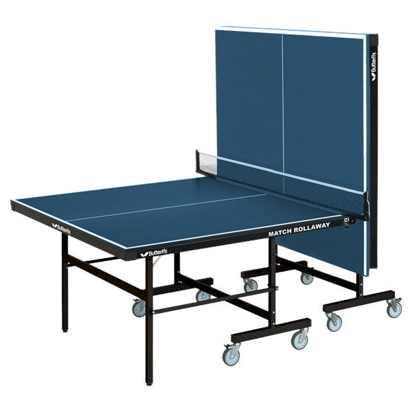 Butterfly TR40B Match 22 Blue Rollaway Tennis Table