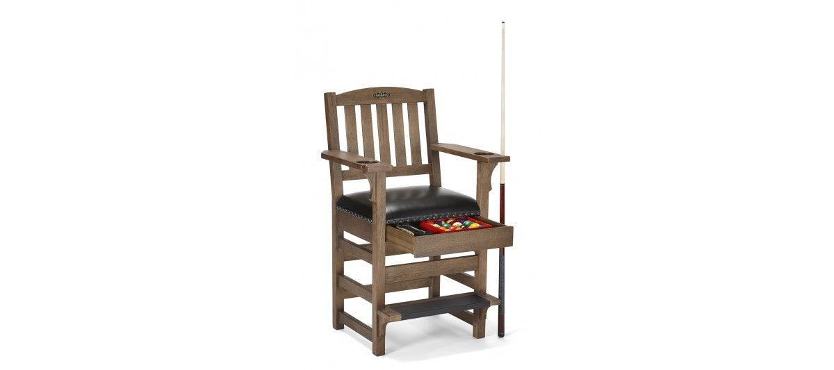 Brunswick Centennial Player's Chair - Set of 2 - RUSTIC DARK BROWN