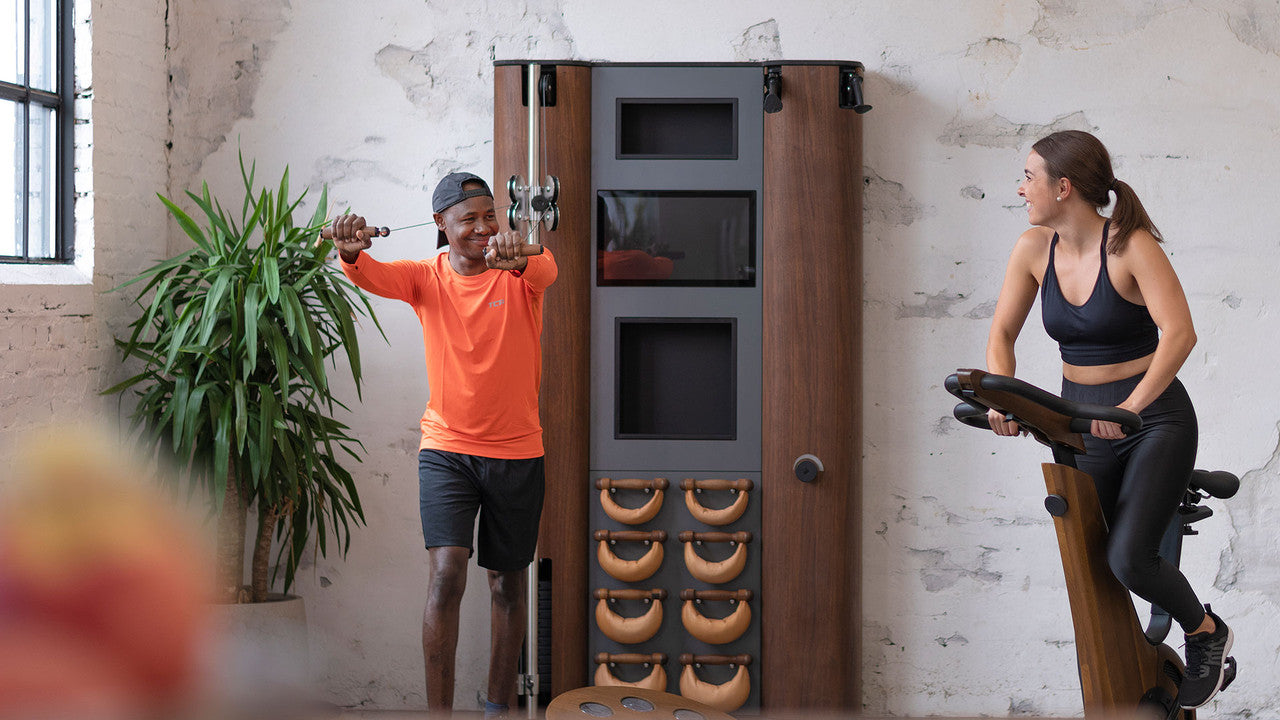 NOHrD Wall Compact – Fitness Wall - Walnut