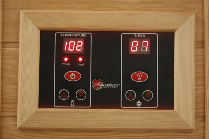 Golden Designs Maxxus 2-Person Near Zero EMF (Under 2MG) FAR Infrared Sauna (Canadian Red Cedar)