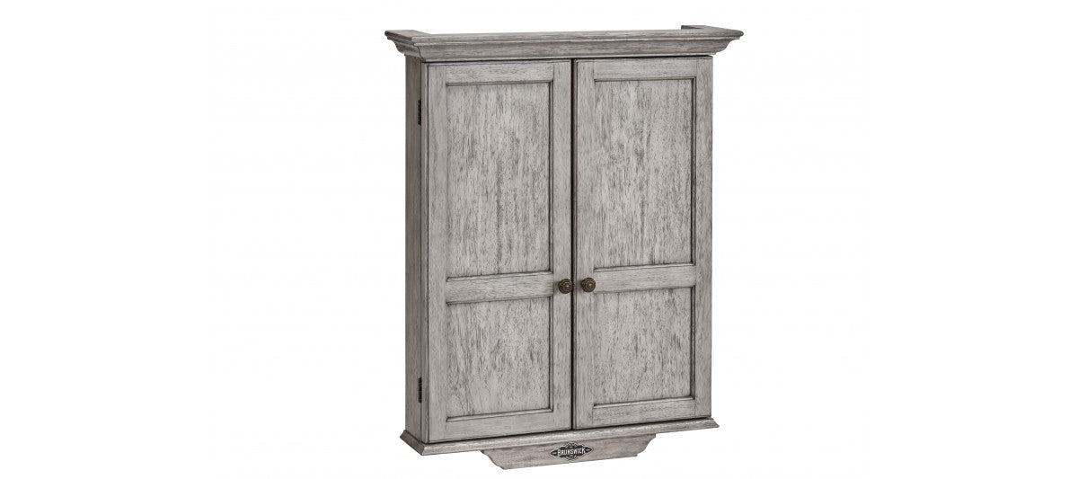 Brunswick Dart Board Cabinet - RUSTIC GREY