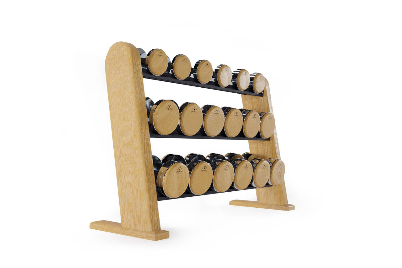 NOHRD Dumbbells and Rack
