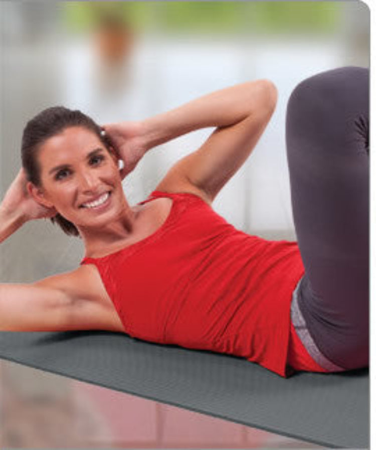 GoFit Fit Mat with Carry Strap - 3/8" thick x 2' x 6'