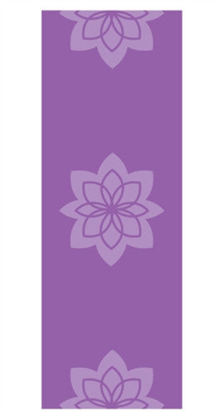 GoFit Designer Pattern Yoga Mat - Lotus Flower