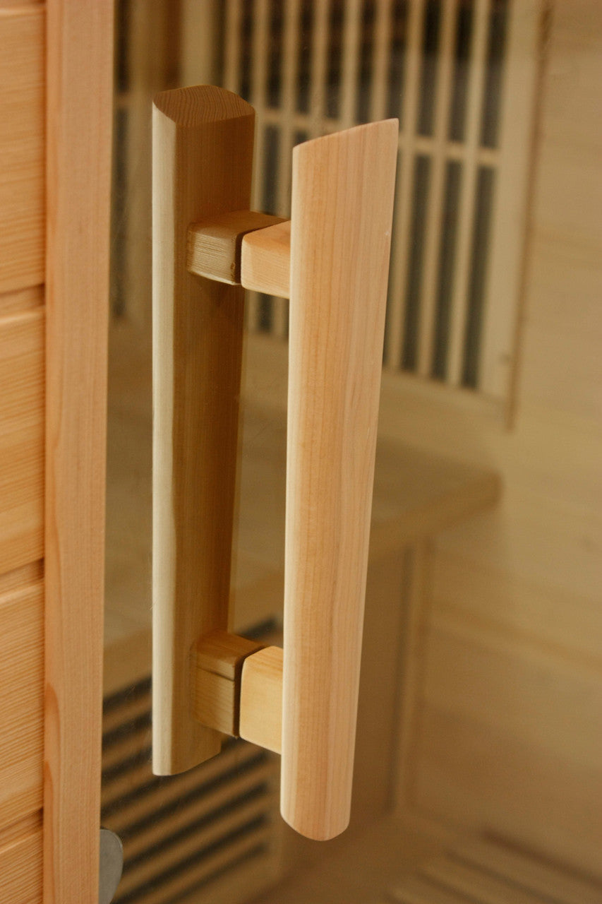 Golden Designs Maxxus Chaumont Edition 4 Person Near Zero EMF FAR Infrared Sauna - Canadian Red Cedar