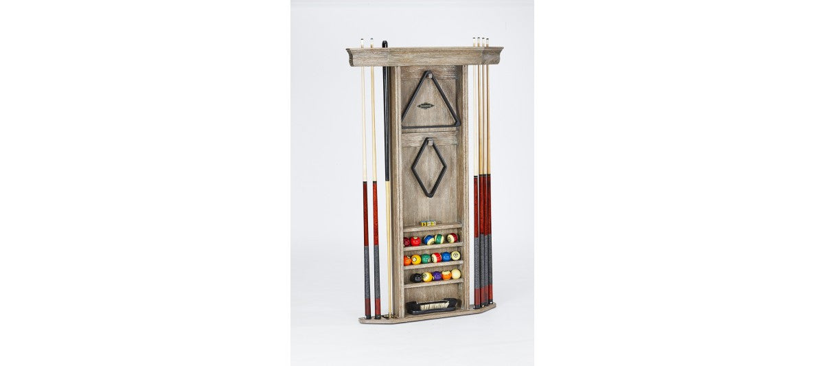 Brunswick Heritage Wall Cue Rack - DRIFTWOOD