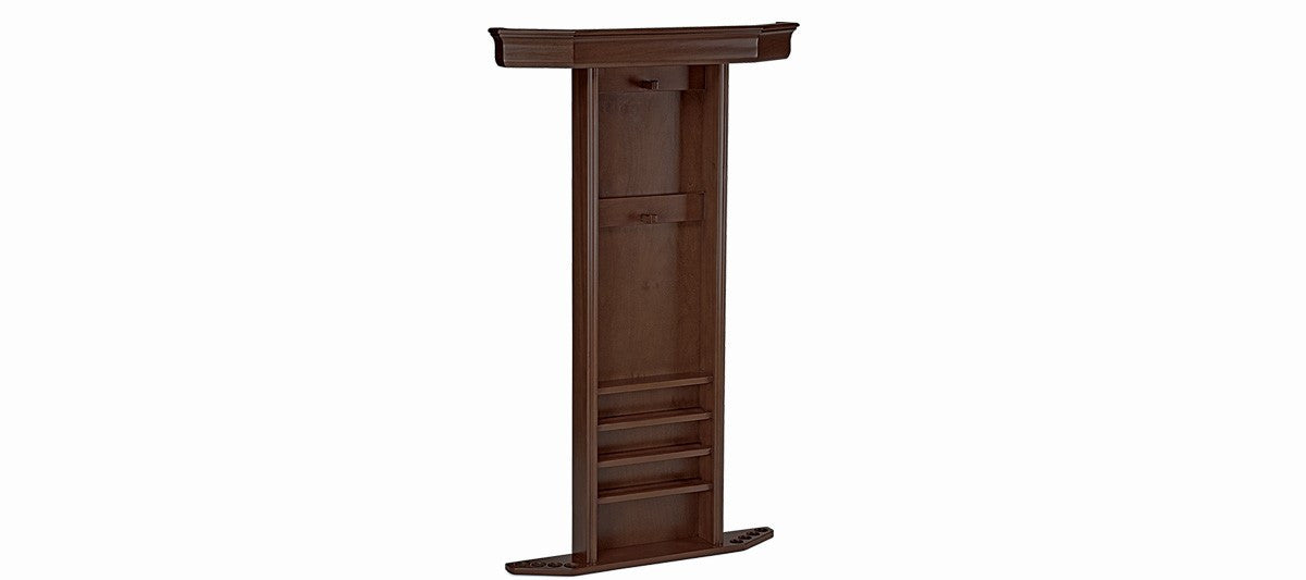 Brunswick Heritage Wall Cue Rack - ESPRESSO