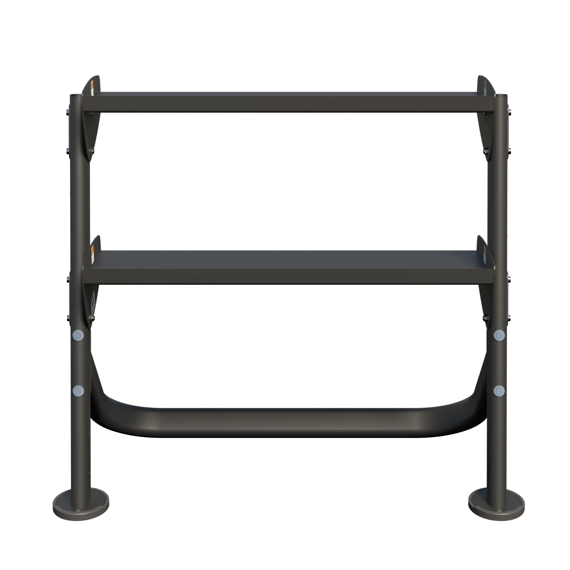 Hoist Fitness 36" Horizontal Dumbbell Rack HF 5461-36 - Fitness Outlet
