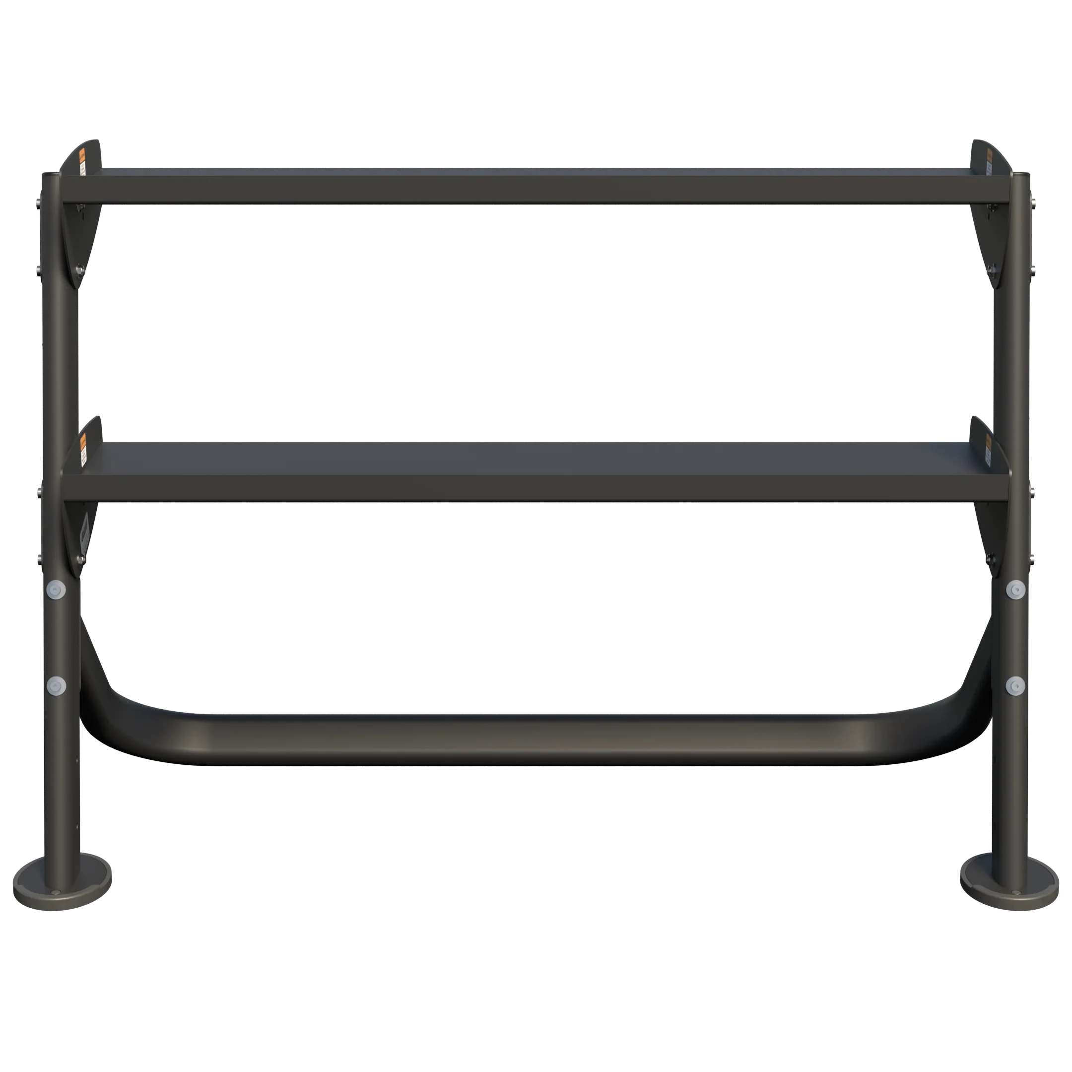 Hoist Fitness 48" Horizontal Dumbbell Rack HF 5461-48 - Fitness Outlet