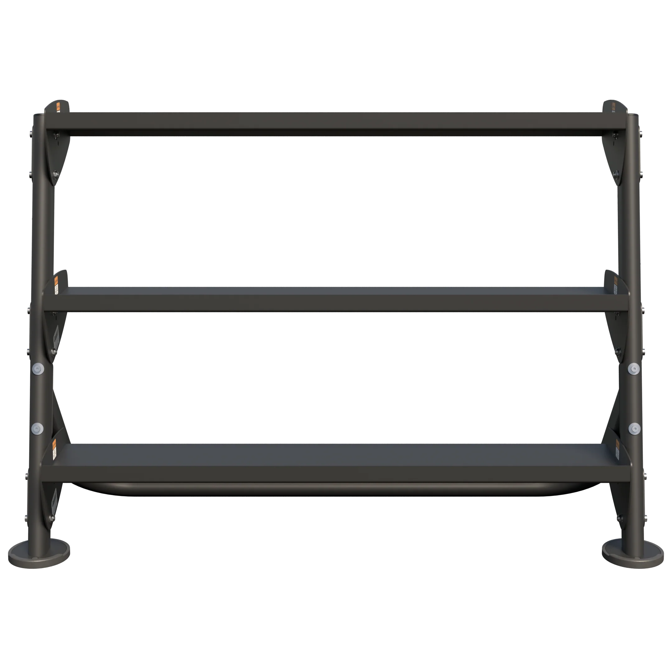 Hoist Fitness 48" Horizontal Dumbbell Rack HF 5461-48 - Fitness Outlet