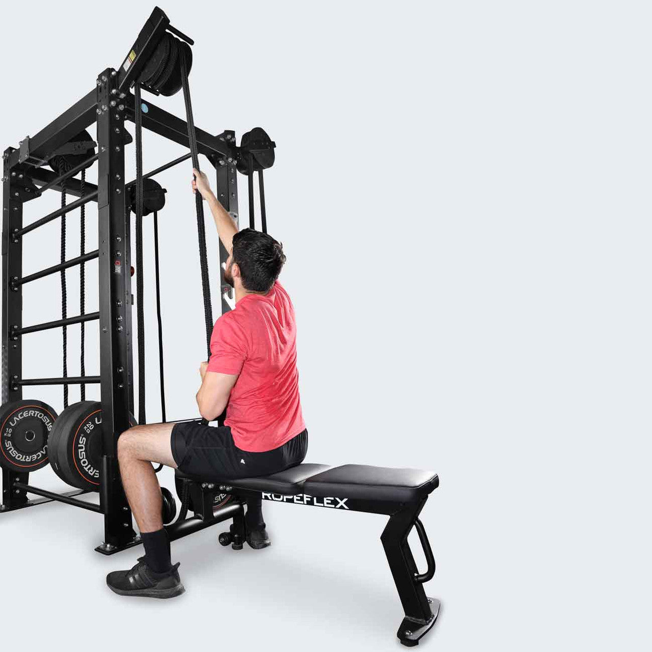 Ropeflex OX2 RX2100 Beam/Frame Mountable Rope Pulling Drum