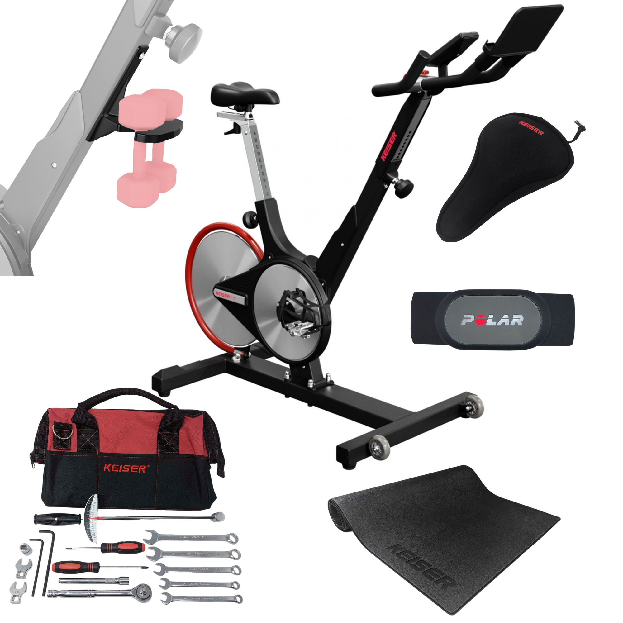 Keiser Fitness M3i Studio Indoor Bike - Fitness Outlet
