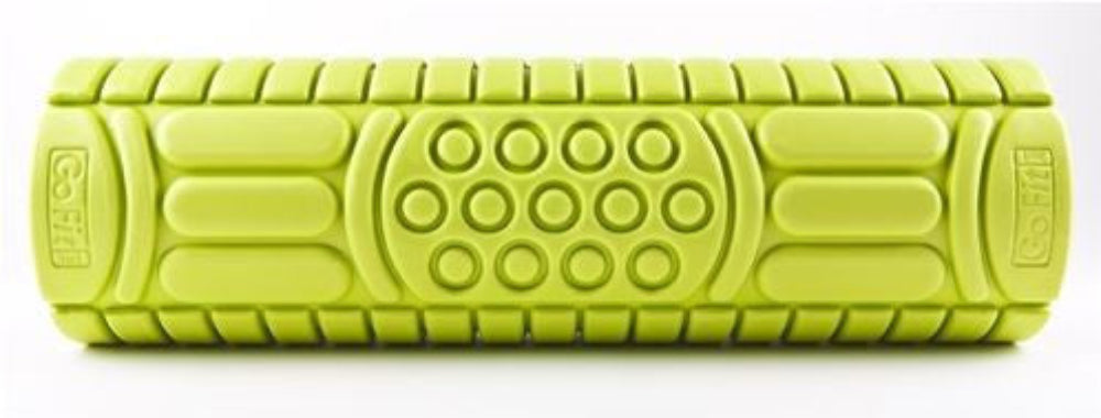 GoFit Massage Roller with Exercise Manual 18" X 5.5"