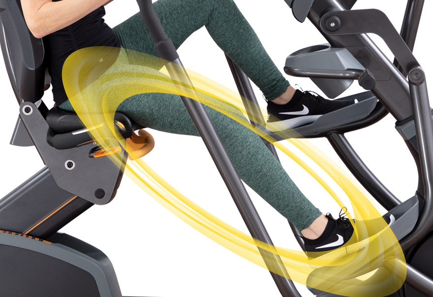 Octane Fitness XR6000S Recumbent Elliptical Cross Trainer with Swivel Seat